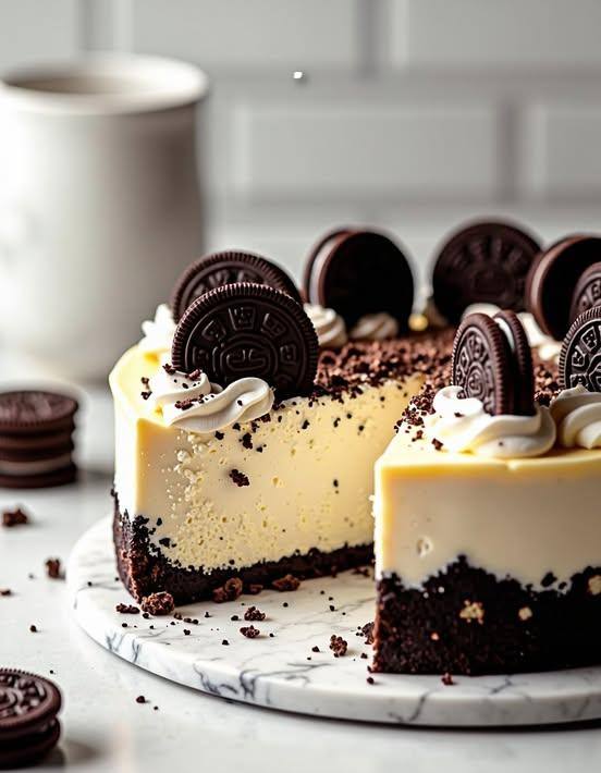 Cheesecake de Oreo