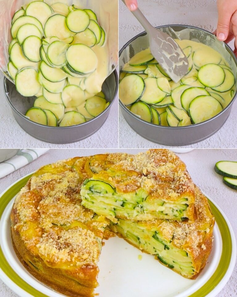 Torta Saborosa de Courgette