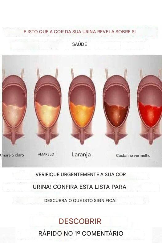 A cor da sua urina pode revelar tudo sobre a sua saúde! (Verifique esta lista com urgência!)