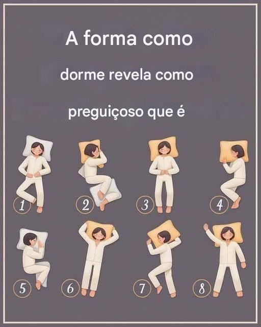 Como é que a sua posição de dormir revela se é preguiçoso