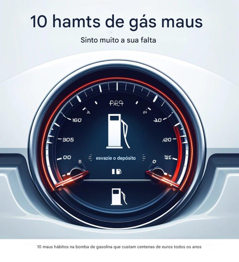 Maus hábitos no posto de abastecimento que custam centenas de euros todos os anos