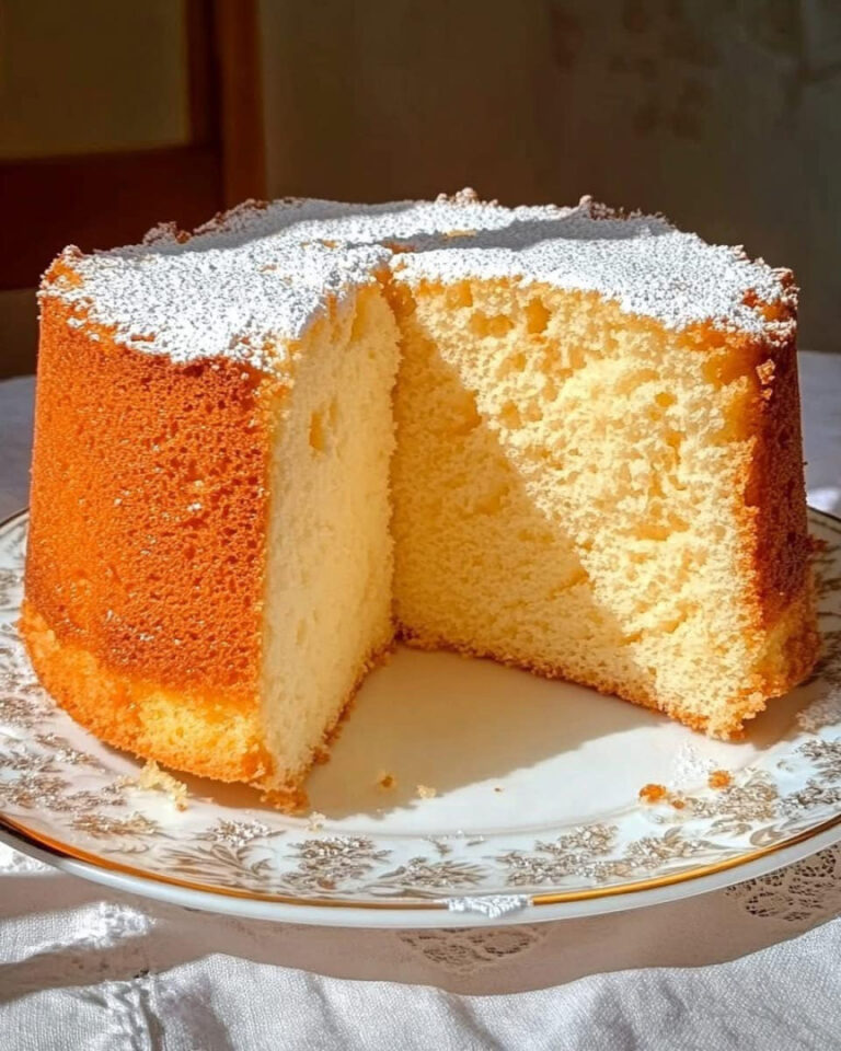 Bolo Chiffon de Baunilha – Macio e Delicioso! 🍰✨